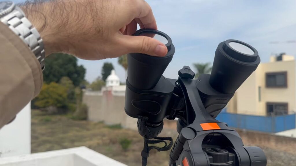 binoculares con filtro solar Baader eclipse solar 2026 España