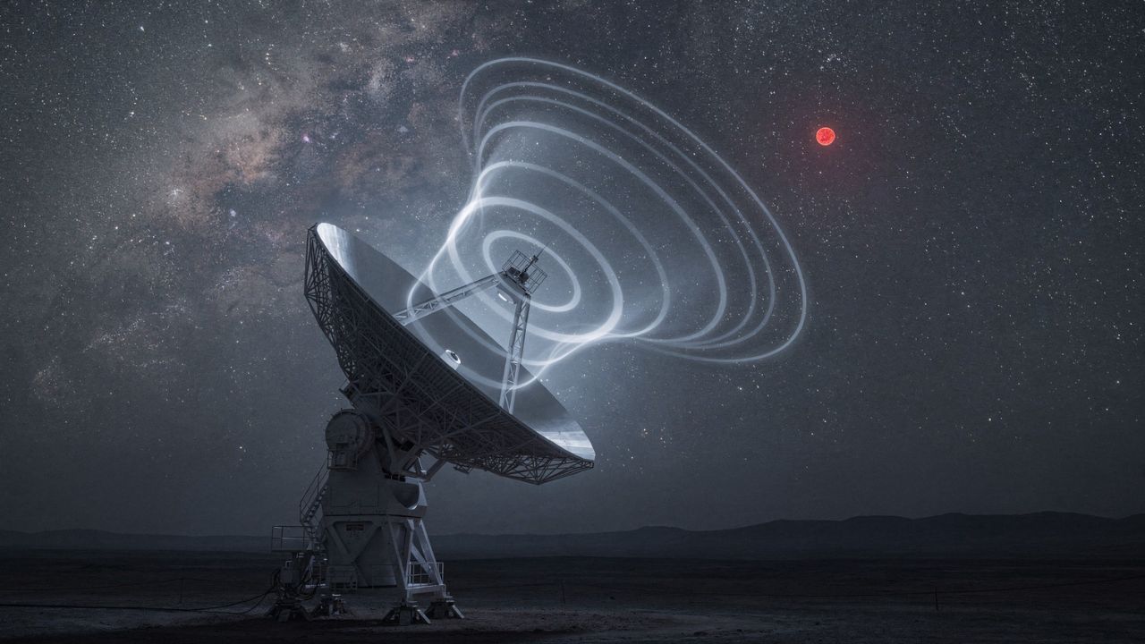 Señal radio telescopio Gliese 581 espacio profundo Libra - ASTRONOMIKA TV