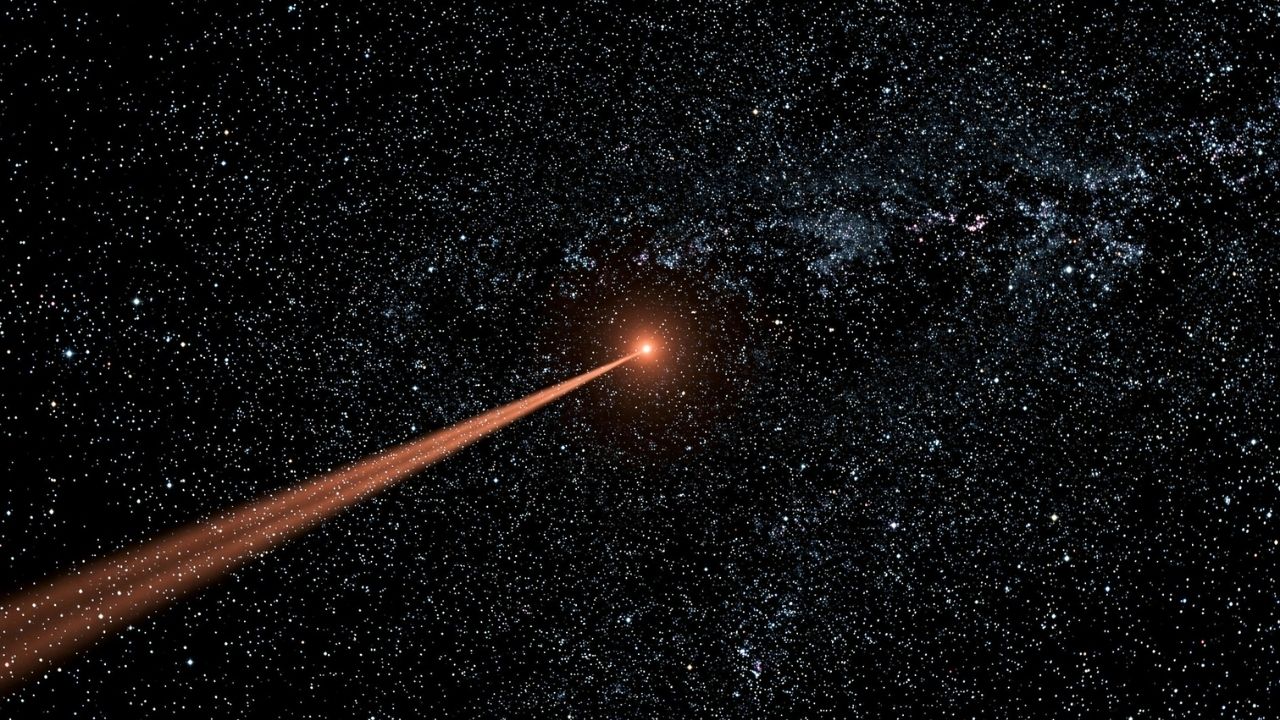 Estrella de Barnard movimiento propio rastro recorrido cielo Ofiuco - ASTRONOMIKA TV