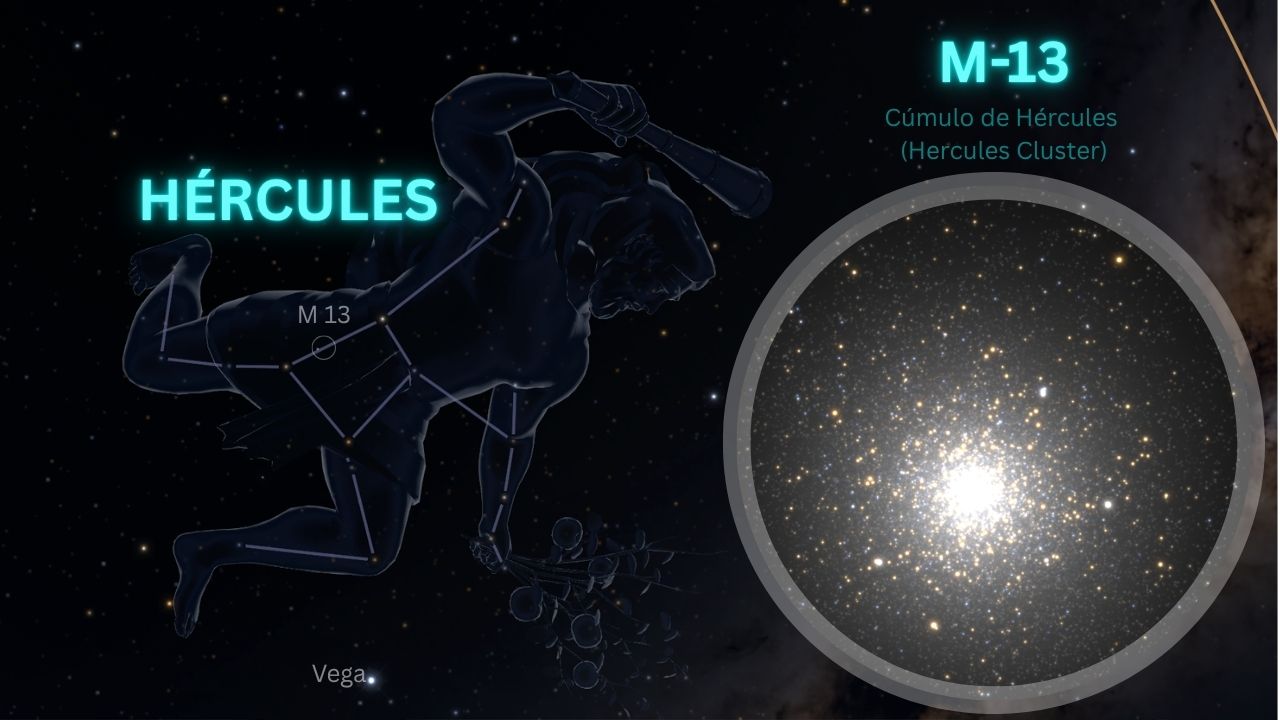 M13 el Gran Cúmulo Globular de Hércules, 300000 estrellas a 25000 años luz - ASTRONOMIKA TV