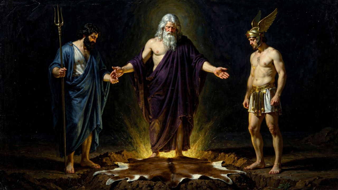 Constelación de Orión: Zeus, Poseidón y Hermes en el nacimiento del cazador más extraordinario de la mitología griega