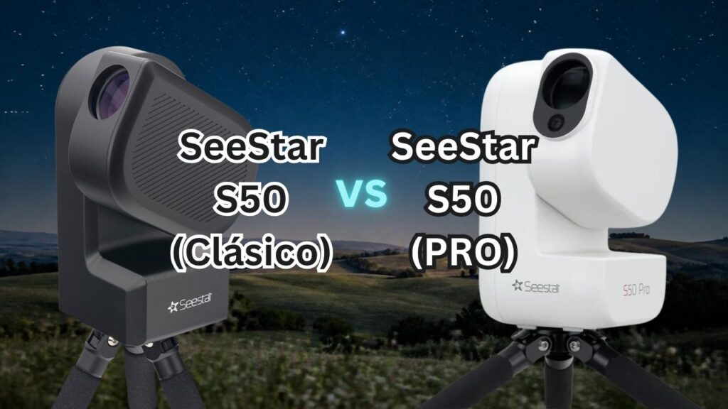 ZWO Seestar S50 Pro vs classic S50, 2026 smart telescope comparison - ASTRONOMIKA TV