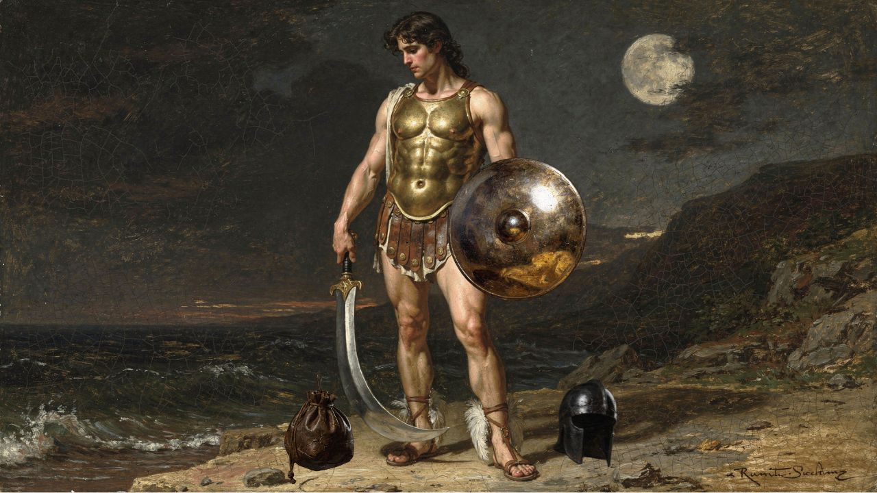Perseo con la Harpe el escudo de Atenea y las sandalias aladas de Hermes - ASTRONOMIKA TV